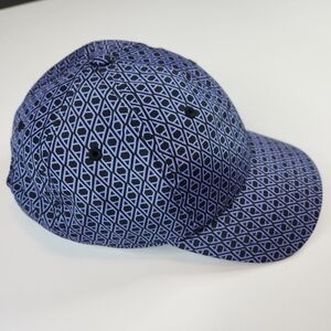 Athleta Hat Geometric Print Blue Purple Black